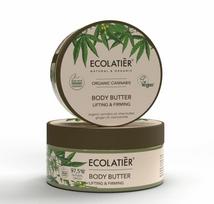 Kūno sviestas Ecolatier Organic Cannabis Lifting & Firming, 200 ml