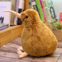 Simulation animal Kiwi doll plush toy kiwi bird bird throw pillow sofa cushion children's birthday gift 20cm（0.1kg） ruda