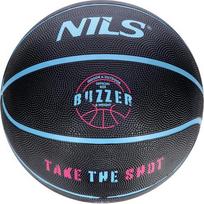 Krepšinio kamuolys NILS NPK271 Buzzer, juodas, 7 dydis