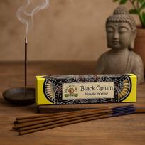 7x Black Opium Incense Sticks Masala Namaste