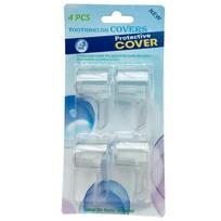 Toothbrush Dustproof Covers Caps Compatible for Braun Oral B Replacement Heads & IO Series Electric Toothbrush Head Protector