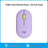Logitech Pebble Silent Wireless Bluetooth Mouse violetinė