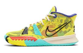Nike Kyrie 7 1 World 1 People Electric Yellow GS CT4080-700 40