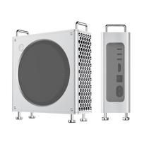 Ulanzi QT01 Chassis Case for Mac mini M4M4 Pro, Vertical Computer Case with Protective Dustproof Bracket and Storage Stand, Aluminum Mini Stand, DIY