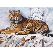 Deimantinė mozaika DIY 3D Deimantinė tapyba Pilnas deimantų siuvinėjimas Kryželiu Tigras liūtas leopardas 20X30CM gray
