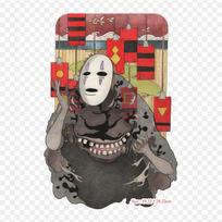 No Face Spirited Away Bathhouse Kaonashi Haku Lygintuvas ant drabužių aplikacijos Lipdukai ant drabužių Karščiui jautrus pritaikytas pleistras