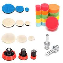 Polishing Wheel Polishing Car Beauty Waxing Car Polishing Pad Set Polishing Buffer Waxing Polishing Pad Rough Polishing