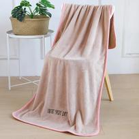Adult's Bath Towels Super Absorbent Non-shedding Thicker Towels Baby Household Wraps Quick-dry Bath Towels Body Wrap Solid Color Towels for Bathroom rožinė