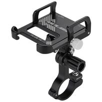 Aluminum Bike Phone Holder 360 Degree Rotating Adjustable Anti Slip Cycling Bicycle Handlebar Phone juoda