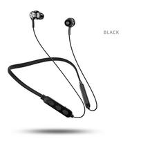 Naujos belaidės „Bluetooth“ ausinės belaidės sportinės ausinės magnetinio įsiurbimo HiFi garso kokybės stereofoninės ausinės, atsparios vandeniui su HD mikrofonu, skirtos „Xiaomi Huawei“ juoda