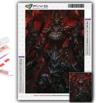 5D „pasidaryk pats“ deimantų tapybos žaidimas „Dark Souls“ kryželiu „Deimantinis menas“ Siuvinėjimo mozaika „Home Deco“ Full Square 20X30CM black