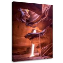 Canvas print, Antelope Canyon Arizona rocks 40x60