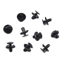 ECF2349 10 vnt. Purvasaugio tvirtinimo detalė, stumiamojo tipo, juoda, skirta Fiat 71741883, Suzuki 09409 07332 000; Toyota: 90467 09164