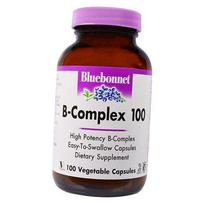 B grupės vitaminai, B kompleksas 100, Bluebonnet Nutrition 50 daržovių kepurėlių (36393019) 100vcaps