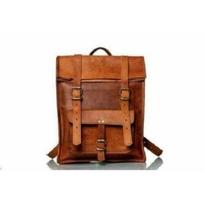 Odinis kuprinės krepšys nešiojamojo kompiuterio kuprinė Vintage Brown Unisex autentiškas kelioninis krepšys ruda