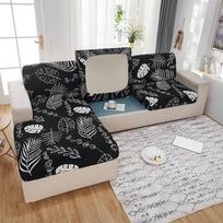 Spausduotas Elastingas Sofos Pagalvės Užvalkalas Spandex Sofos Užvalkalas L Formos Kampinės Dalies Sofos Užvalkalas Apsaugantis Nuo Dulkių Neslystantys Užvalkalai Svetainei Pillowcase-1pc gray