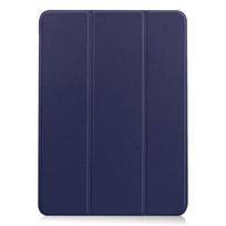 Dėklas, skirtas iPad Air 4 10,9 colio 2020 Smart PU odinis stovo dangtelis, skirtas iPad Air3/2/1 Mini 5 4 3 2 1 7,9 colio planšetinio kompiuterio dangtelis, skirtas Ipad 8th 7th 10,2 For iPad Mini 4 tamsiai mėlyna spalva