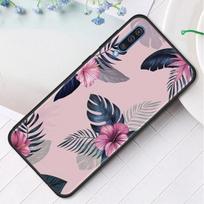 Silicone Case For Samsung Galaxy A50 A70 A10 A20e A30 A40 A20s A10s A10e A80 A90 A60 A30s Cover Shell Vintage Banana Leaf Flower For Samsung A10e gray