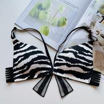 Women Butterfly Bras Patchwork Color Front Buckle Female Bandeau Underwear Push Up Bras Sexy Lady Brassiere Girls Y2K Tops XL 50-65KG gray