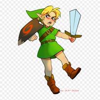 Cartoon The Legend Of Ocarina Of Time The Legend Of Th Iron on Heat Transfer Printing Vinyl Patches Sticker for Clothes DIY Appliques Washable Patches blue