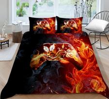 3D Game Mouse Print Home Bedding Set Bedroom Children's Game Player Quilt Cover Pillow Cover Bed Sheet/Double King 2/3 Piece Bedroom Decoration Baby 100x135cm