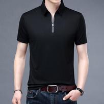 Vyriški polo marškinėliai Vasaros Laisvalaikio Trumpomis Rankovėmis Viršutiniai Drabužiai Prigludę Apykaklė Puloveriai Polo T-shirt Mados Vyriški Drabužiai XXXXL geltona