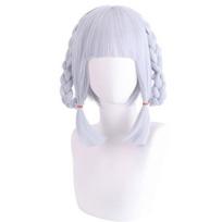 Kamisato Ayaka Cosplay perukas Nauja oda Genshin Impact Cosplay Pintas perukas Cosplay Anime Cosplay Perukai Karščiui atsparūs sintetiniai perukai XS smėlis