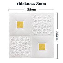 3D sienų lipdukas Home Deocr Apsaugokite nuo vaikų susidūrimo white