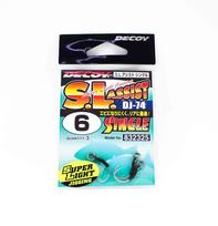 Decoy DJ-74 SL Super Light Single Assist Kabliukai, 6 dydis (2325) black