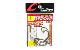Owner B-78 Worm Hook Skinny Rip Slim Hook Size 1 (0299)