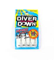 Xesta Jig Head Black Star Head Diver Down 3 grams Hook Size 1/0 (0780)