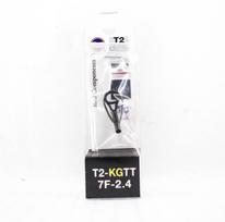 Fuji T2-KGTT Size 7F-2.4 Rod Top Guide Torzite Ti Frame x 1 (9949) white