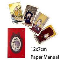 12x7cm Ari Tarot Deck Paper Rankiniai kortų žaidimai