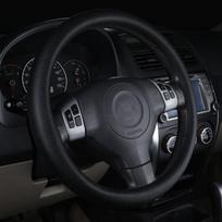 Automobilio universalus silikoninis vairo užvalkalas Elastingas pirštinės užvalkalas Tekstūra Minkštas Daugiaspalvis Automobilio dekoravimas „Pasidaryk pats“ užvalkalai juoda