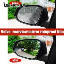 2 vnt Automobilių nuo lietaus plėvelės galinio vaizdo nuo raso vandeniui atsparios membranos priedai Volvo xc60 xc90 s60 s90 v60 auto 09-17 XC60 red