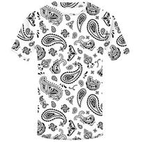 Summer fashion 3D printed T-shirt Men's Hip hop Street casual short sleeve T-shirt top O collar oversized M pink