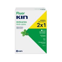 Kin Fluorkin Mouthwash 2x500ml white