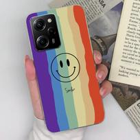 Case For Xiaomi Poco X3 X4 X5 Pro M4 Pro 11 12 Lite 13 Pro Cover Fashion Rainbow Transparent Matte Soft Silicone TPU Shockproof For Xiaomi Bumper Xiaomi 12