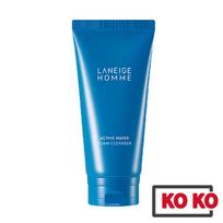 [LANEIGE] Homme  Active Water Foam Cleanser 150ml 150ml blue