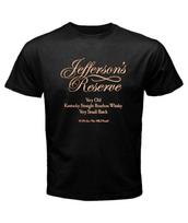 JeffersonS Reserve Very Old Straight Bourbon Whisky Black T-Shirt S black