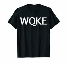 The Conspiracy Woke Qanon Wqke To The Great Awakening Black Unisex T-shirt S