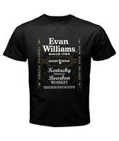 Evan Williams Bourbon Whiskey Sour Mash 1783 ReguLer Fit Black Unisex T-shirt S black