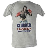 Rocky Street Fighter Gray Heather Unisex T-shirt XXXXL gray