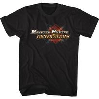 Monster Hunter Mhg Logo Juodi Unisex marškinėliai XXXXL brown