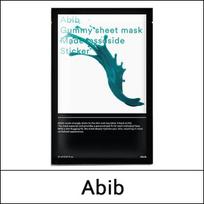[Abib] (bo) Gummy Sheet Mask Madecassoside Sticker (27ml*10ea) 1 Pack / (jh) blue