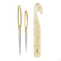 20mm Huge Crochet Hooks with 2 Pieces Large-eye Blunt for Rugs Rag Scarf DIY Projects