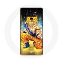 Case - Maniacase - Samsung Galaxy Note 9 - Son Goku Dragon Ball - Soft - Black juoda