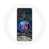 Coque Samsung Galaxy A32 5G psg logo stade nuit tour eiffel