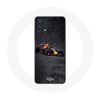 Coque pour Samsung Galaxy A32 5G Formule 1 Max Verstappen F1 noir rouge et jaune juoda
