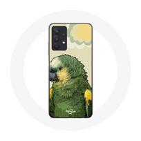 Coque pour Samsung Galaxy A32 5G Amazone Perroquets Vert žalia